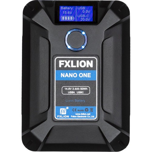 Fxlion NANO ONE 50Wh 14.8V Ultra-Compact V-Mount Battery (ประกัน 1 ปี)