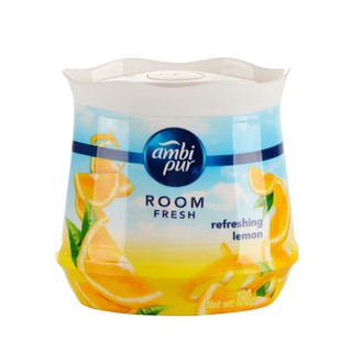 น้ำหอมปรับอากาศในรถยนต์ AMBI PUR AP FRESH 180 กรัม กลิ่นรีเฟรชเลมอน มีกลิ่นหอมสดชื่น ช่วยลดกลิ่นอับ ป้องกันเชื้อรา