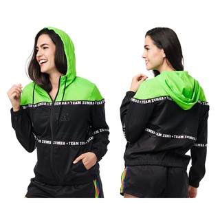 Zumba Wear : Team Zumba Mesh Insert Jacket (เสื้อแจ็คเก็ตออกกำลังกายซุมบ้า)