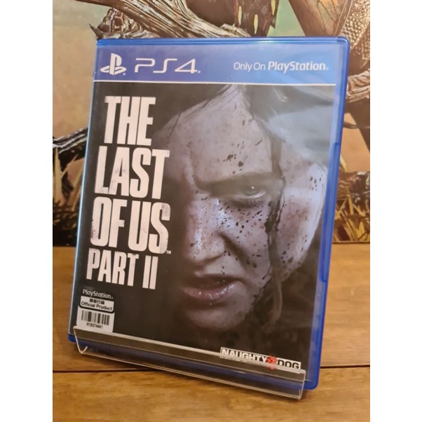 แผ่นเกม The Last of us 2 ของเครื่อง PlayStation 4