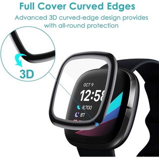 ฟิล์มป้องกันรอยหน้าจอสําหรับ Fitbit Versa3/Sense