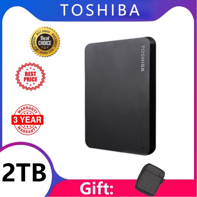 Toshiba Canvio Basics 1TB / 2TB ฮาร ์ ดดิสก ์ ภายนอก / ต ่ อ ฮาร ์ ดดิสก ์ USB3.0