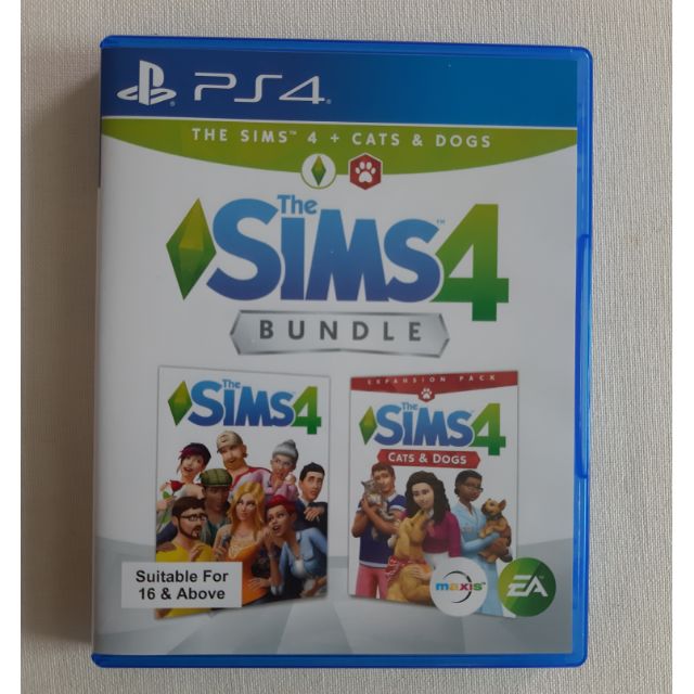 แผ่นเกม The Sims 4 Bundle PS4 มือสอง