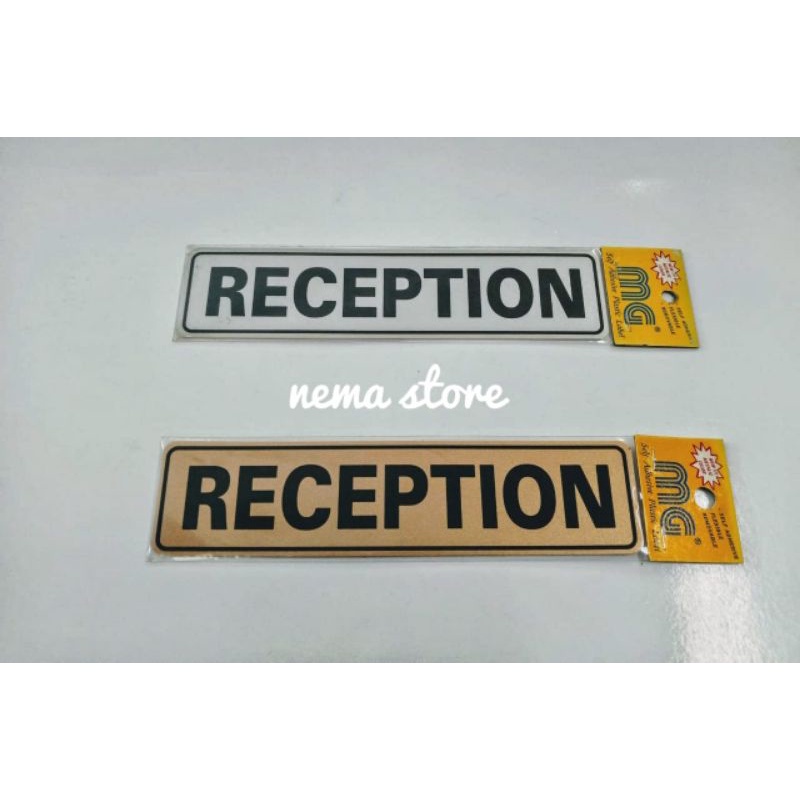 GM RECEPTION สติ๊กเกอร์/สติ๊กเกอร์รีเซ็ต