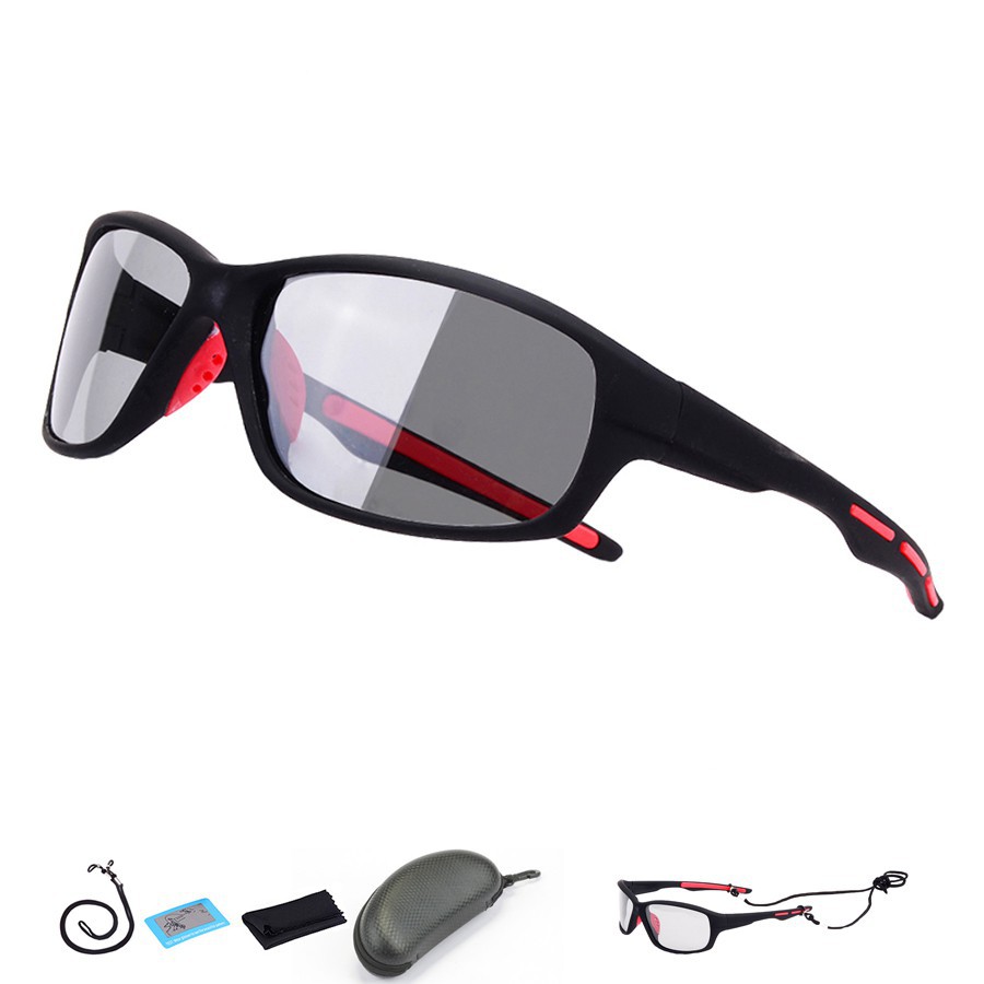 READY STOCK Polarized Photochromic Sunglasses Men Women Outdoor Sport Driving Fishing Glasses with Box