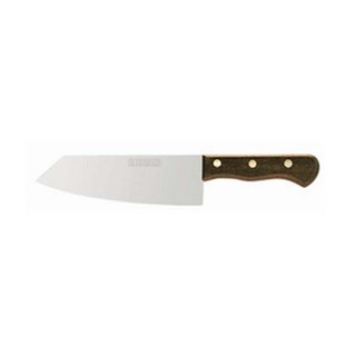 เพนกวิน มีดครัวด้ามไม้ปลายแหลม ขนาด 7 นิ้ว Penguin sharp kitchen knife with wooden handle, 7 inch size