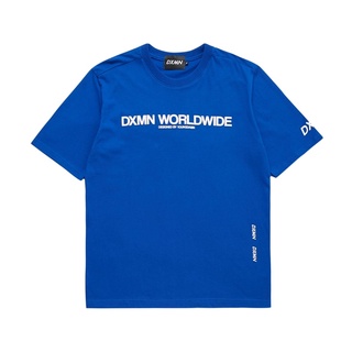 เสื้อยืดผ้าฝ้ายพิมพ์ลายแฟชั่น DXMN Clothing "DXMN WORLDWIDE" Oversized Tee