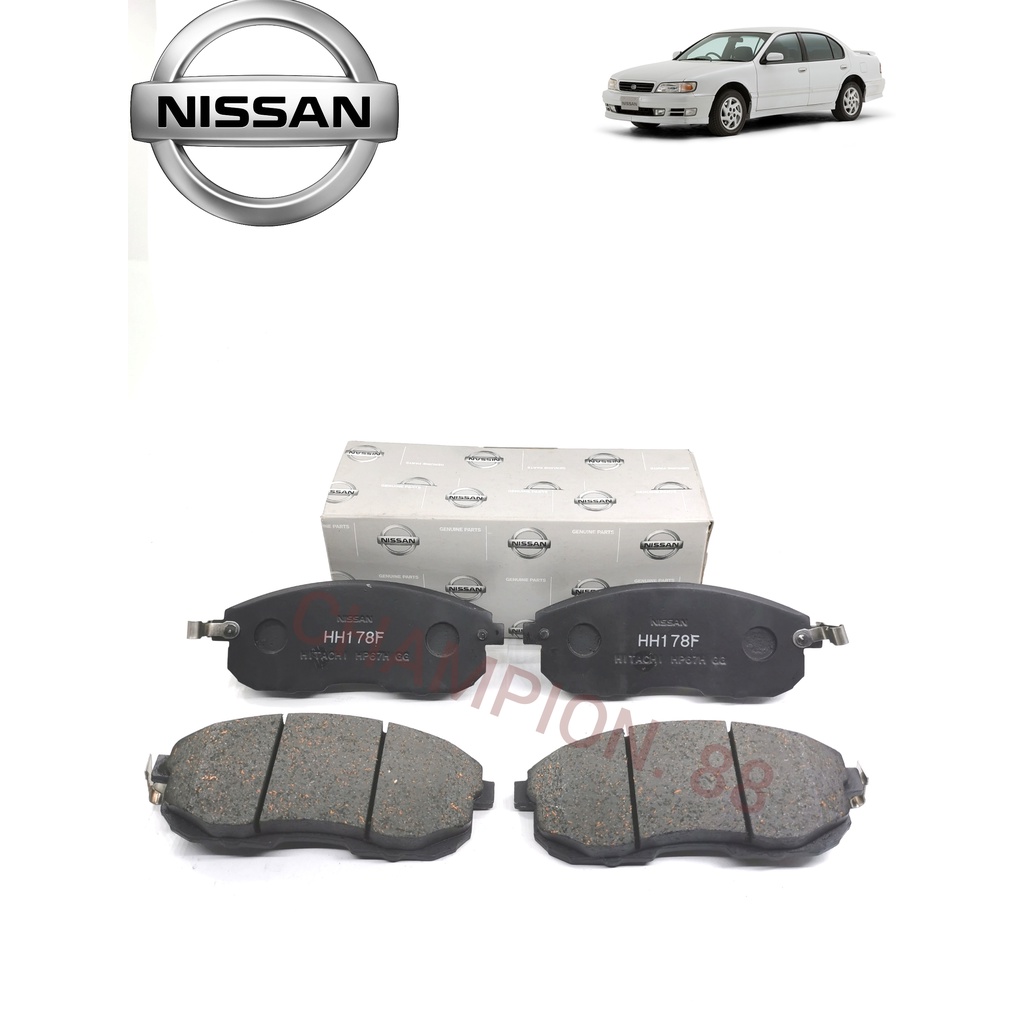 NISSAN A32 2.0 A33 TEANA 2.5 J32 SLYPHY 1.8 B17 แผ่นรองเบรคแผ่นดิสก์ FRT