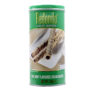 รีดอนโด้เวเฟอร์ช็อกโกแลตมินท์ 150กรัม Redondo Wafer Chocolate Mint 150g.