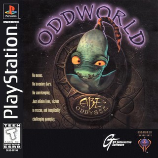 ODDWORLD ABES ODDYSEE [PS1 US : 1 Disc]