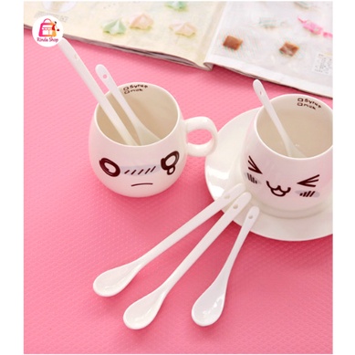 (ขนาดยาว อย่างหนา) ช้อนชงกาแฟ ช้อนเล็ก