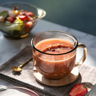 แก้วกาแฟนอร์ดิกสีน้ําตาลทนความร้อนความจุขนาดใหญ่