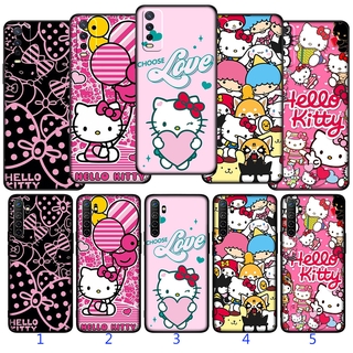 เคสโทรศัพท์ซิลิโคน TPU แบบนิ่ม ลาย HZ10 การ์ตูนคิตตี้ สําหรับ VIVO Y11 Y12 Y15 Y17 Y20 Y55 Y55s Y69 Y71 Y81 Y81s Y91 Y91C Y93 Y95