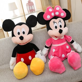 ตุ๊กตาของเล่น Mickey หรือ Minnie Mouse ขนาด 35 ซม. ตุ๊กตาของเล่นตุ๊กตา Plush สำหรับเด็กของขวัญวันเกิดสำหรับเด็กวันเกิด