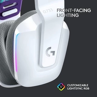 🔥ขายดีส่งไว🔥⚡️หูฟังเกมมิ่งไร้สาย⚡️ Logitech G733 Lightspeed Wireless Gaming Headset มาพร้อมไฟ LIGHTSYNC RGB 2y.