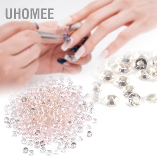 UHomee ลูกปัดอะคริลิคใส 4.5 มม. 1000 ชิ้น / ถุงสําหรับตกแต่งแจกันงานแต่งงาน Diy