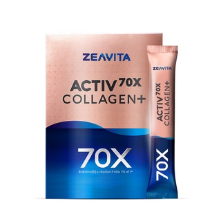 คอลลาเจน 70X ผิวและข้อดี 7in1 พิสูจน์ใน28วัน (62ซองx1กล่อง) ซีวิต้า ZEAVITA Collagen อาหารเสริม วิตามินซี กลูต้า