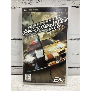 แผ่นแท้ [PSP] Need for Speed Most Wanted 5-1-0 (ULJM-05073 | ULJM-05183 )