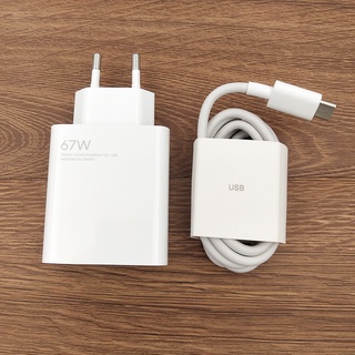 67W Charger EU Turbo Charge For Xiaomi Mi 11 11T Pro 11Ultra Mix Fold POCO X4 Pro Redmi Note 11 Pro Original 6A USB Ty00