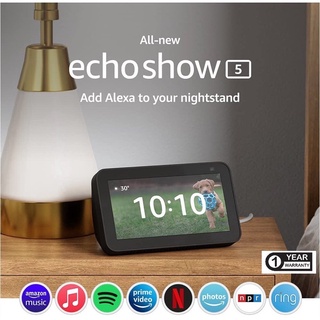 Amazon Echo Show 5 (2nd Gen)with Alexa / Charcoal