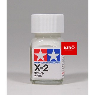 สีสูตรอีนาเมล TAMIYA X-2 white (10 Ml)