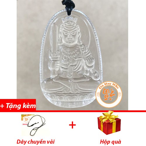 สีขาว Lapis lazuli Ming Vuong Immortal Destiny Buddha จี้