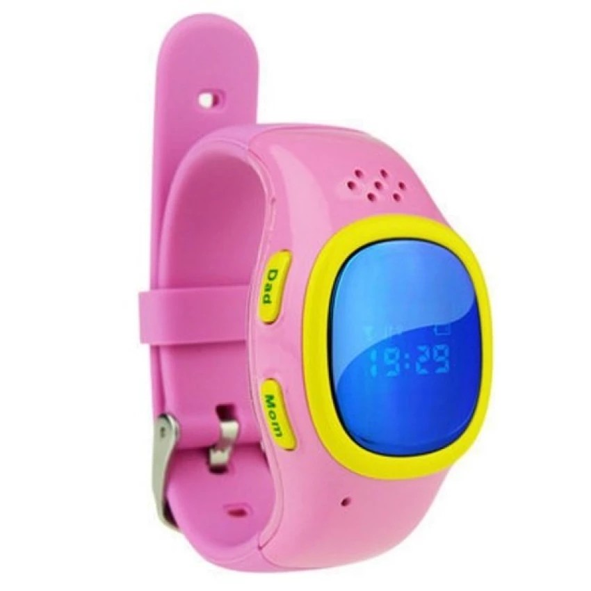 Garage Children Smart Watch นาฬิกาโทรศัพท์ติด GPS ป้องกันเด็กหาย (สีชมพู)