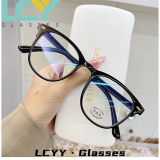 Lcyy ใหม่ แว่นตาป้องกันแสงสีฟ้า สไตล์เกาหลี สําหรับนักเรียน 0°-6.0° พร้อมส่ง/1957