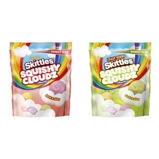 เยลลี่ Skittles Squishy Cloudz Soft &amp; Airy จากอเมริกา  exp.01/04/24