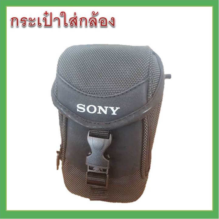 กระเป๋าเป้ใส่กล้อง◊▧๑กระเป๋ากล้อง Sony WX500 HX50 HX90 การ์ดดำ RX100 M6 M5 เคสกล้องพกพา W830 WX