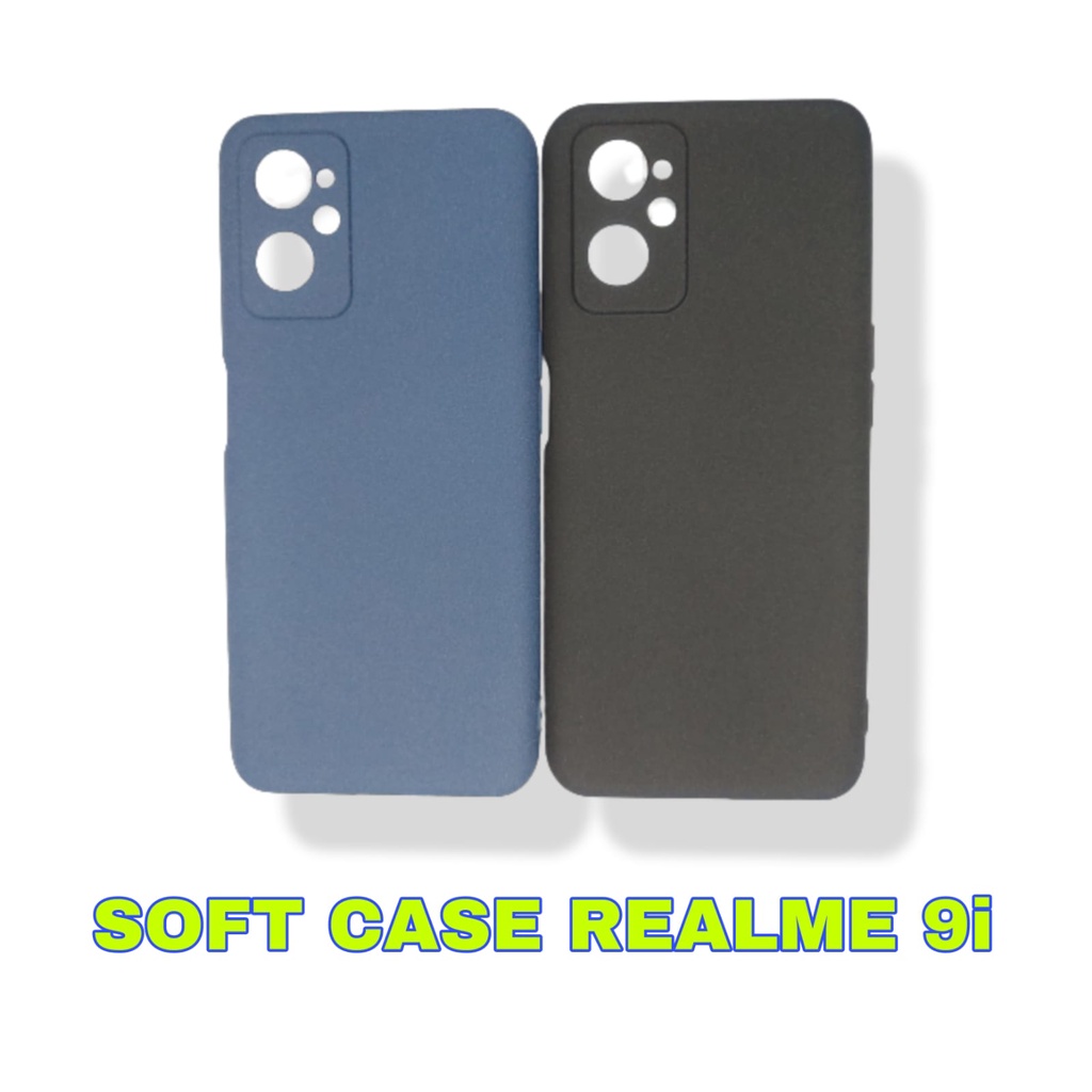 Soft Case Realme 9i Case Sandstone Matte Ultra Thin Casing Handphone