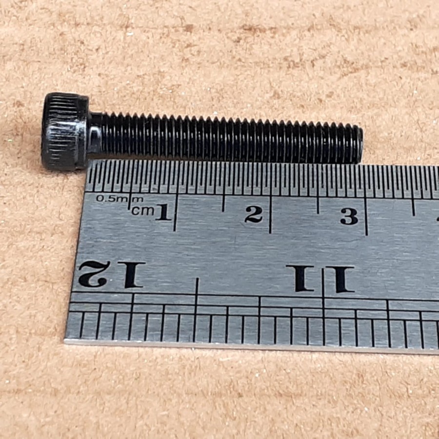M6X30 STEEL L-BOLT นําเข้า TAIWAN / M6 X 30 STEEL L-BOLT / M6X30 BLACK STEEL L-BOLT - พร้อมน็อต Erli