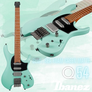 Guitar Ibanez Q series รุ่น Q54 SFM : Sea Foam Green Matte มาพร้อมกระเป๋า w/Bag