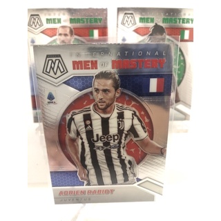 2021-22 Panini Mosaic Serie A Soccer Cards International Men of Mastery