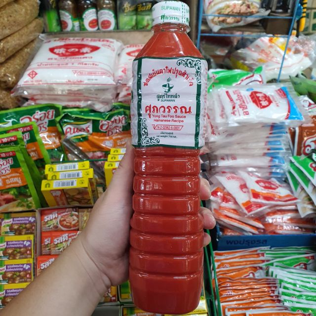 Yen Ta four                ซอสใส่ก๋วยเตี๊ยว ซอสเต้าหู้ยี้ ซอสเย็นตาโฟปรุงสำเร็จ ตราศุภวรรณ