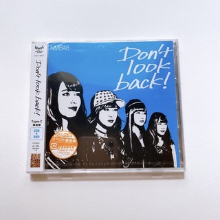 NMB48 CD+DVD single Don’t Look Back 👀🧵👀Type-C Limited Edition) แผ่นใหม่ sealed