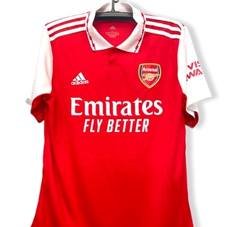 เสื้อarsenal เจ้าบ้าน ตัวแฟนบอลคอปก 2022/23