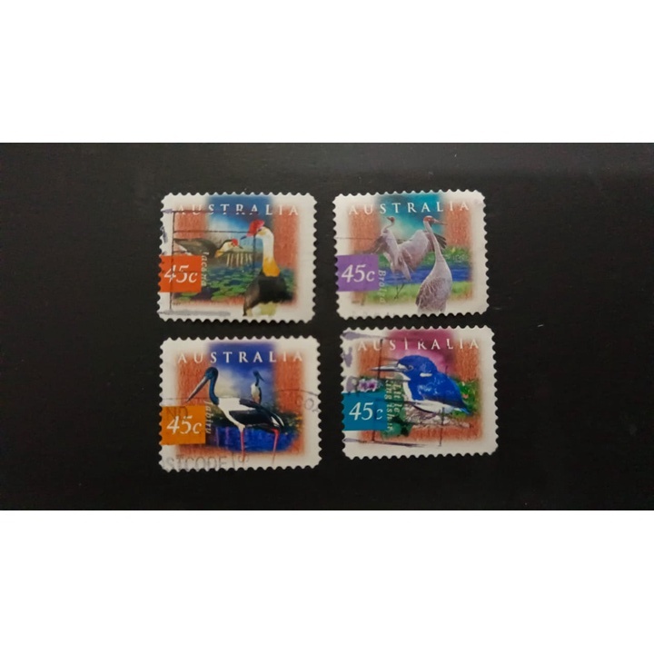 AK40 Wetland Birds 4v มือสอง