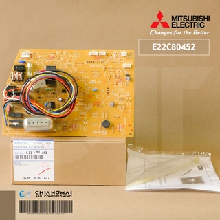 E22C80452 แผงวงจรแอร์ Mitsubishi Electric แผงบอร์ดคอยล์เย็น แอร์มิตซูบิชิ รุ่น MCF-SD13VD-T1 อะไหล่แอร์ ของแท้ศูนย์