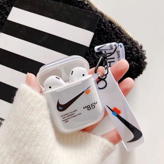 เคสสำหรับAirpods 85 เคสใส TPU พร้อมสายคล้อง สําหรับ Inpods 1 2 3 Pro