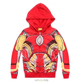 Jacket IronMan สีแดง