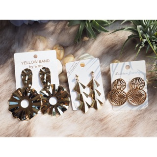 ต่างหู stylish | Art x Gold earrings