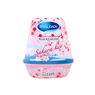 SHALDAN SCENT &amp; CARE GEL SAKURA KISS 180g เจลหอมปรับอากาศ กลิ่นซากุระ 180 กรัม