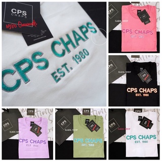 เสื้อยืดแขนสั้น ชาย/หญิง งานปัก-งานป้าย CPS 1980 NO.57  (S M L XL)