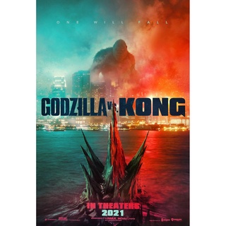 โปสเตอร์ หนัง Movie Godzilla vs. Kong ก็อดซิลล่า ปะทะ คอง โปสเตอร์ติดผนัง โปสเตอร์สวยๆ ภาพติดผนัง poster ส่งEMSด่วนให้คะ