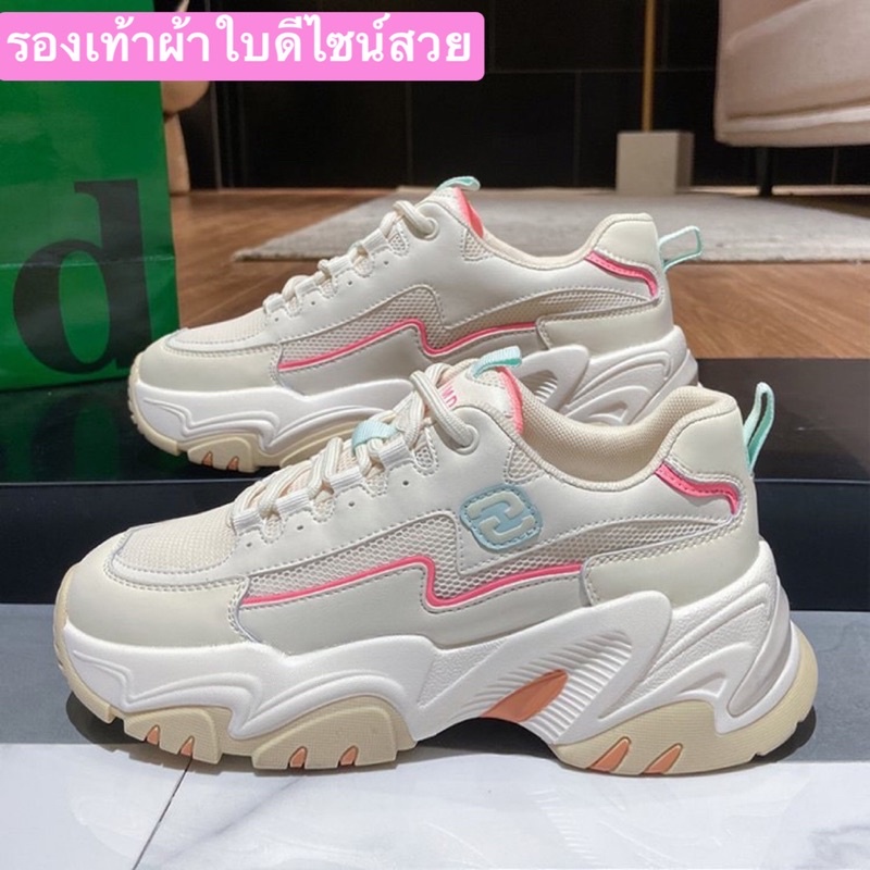 📌มาใหม่📌รองเท้าผ้าใบผู้หญิง 💕สไตล์เกาหลี ดีไซน์สวยน่ารัก ใส่สบาย สร้อมส่ง มี2สี ฟ้า ชมพู A628