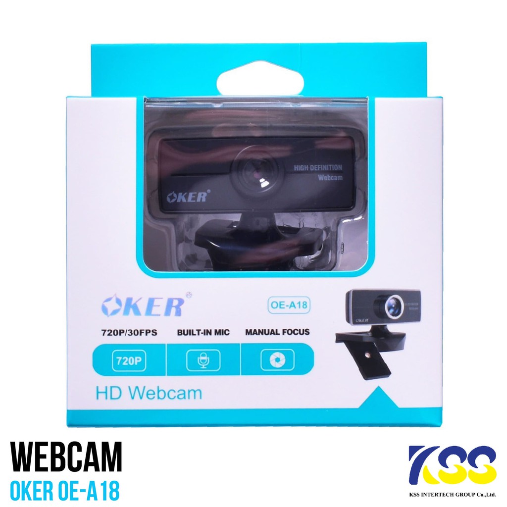 Webcam Oker OE-A18 720P กล้องเวปแคม