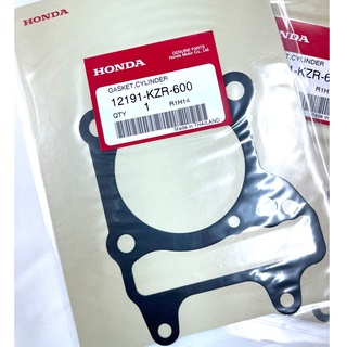 12191-KZR-600 ปะเก็นเสื้อสูบ Honda PCX150(2012-2020)/ADV150/Click(125-150) GASKET,CYLINDER อะไหล่แท้