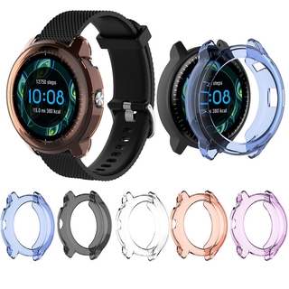 Soft TPU Protective Case with Screen Protector for Garmin Vivoactive3 music