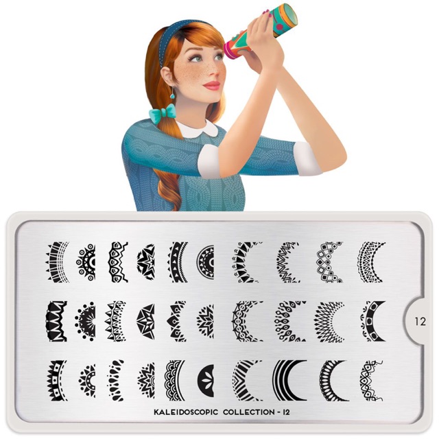 แผ่นแสตมป์เล็บ moyou london